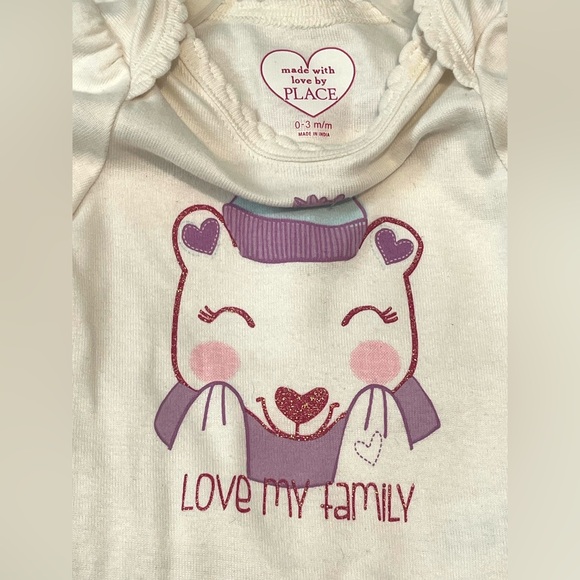 Carter’s Child of Mine & Children’s Place LOT of 0-3 MONTHS Outfits & Bodysuits - Picture 2 of 16